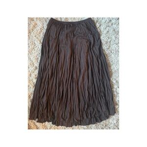 Brown Maxi Skirt